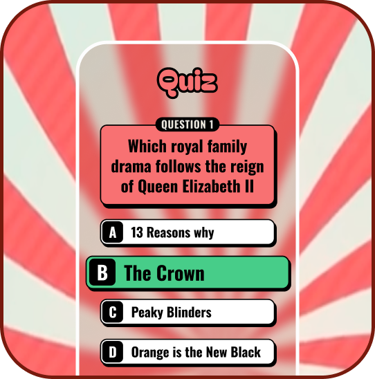 Screenshot of Typito's AI quiz video generator interface